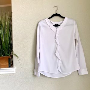 Ico white flowy blouse